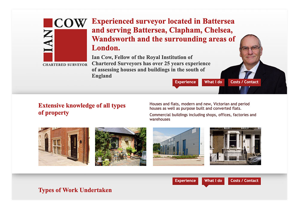 Ian Cow Website